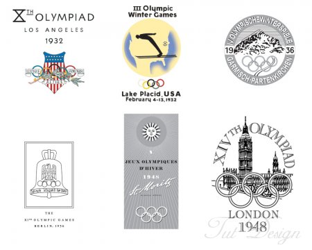 Все эмблемы Олимпийских игр