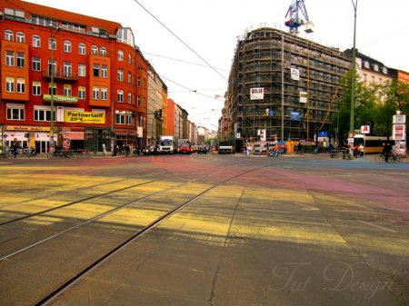 Хаос цвета в центре Берлина