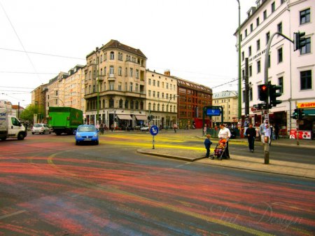 Хаос цвета в центре Берлина