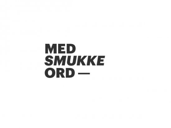 Чистая графика: Med Andre Ord