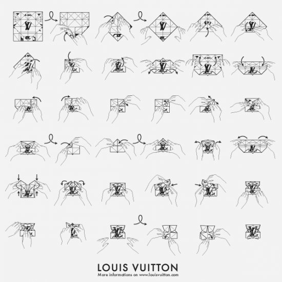 Приглашение для Louis Vuitton